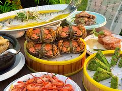 -七的湖·晚芳亭·阳澄湖农家菜·大闸蟹(莲花岛店)