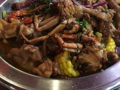 麻辣蟹鸡煲-大家火啫啫煲