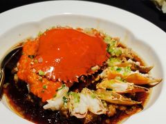肉饼蒸膏蟹-锦府园·新台州菜(合生汇店)