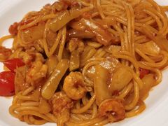 麻辣小龙虾意面-必胜客(新中纬店)