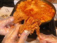 酱味蒜香炸鸡-miss密斯韩餐(平阳景苑店)