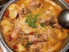 脊骨土豆汤-包装马车·韩国料理·포장마차