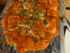 铁板包浆豆腐-绿茶餐厅(coco park 店)