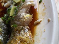 -东来菜馆•手抓海鲜家常菜•海鲜锅贴(鸽子窝店)