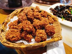 干炸丸子-京门老爆三·铜锅涮肉 爆肚(望京店)