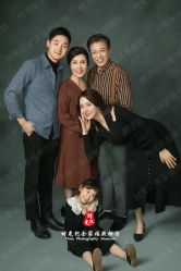 -时光纪亲子全家福照相馆(静安店母女写真父母纪念照)