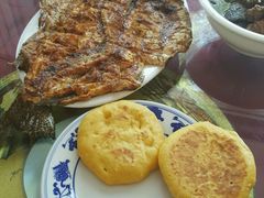 -北京龙庆四季香农家饭庄·灶台鱼·碳烤虹鳟鱼(龙庆峡店)