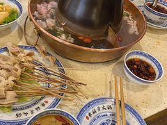 竹签牛肚-东镇老火锅(长春路首店)