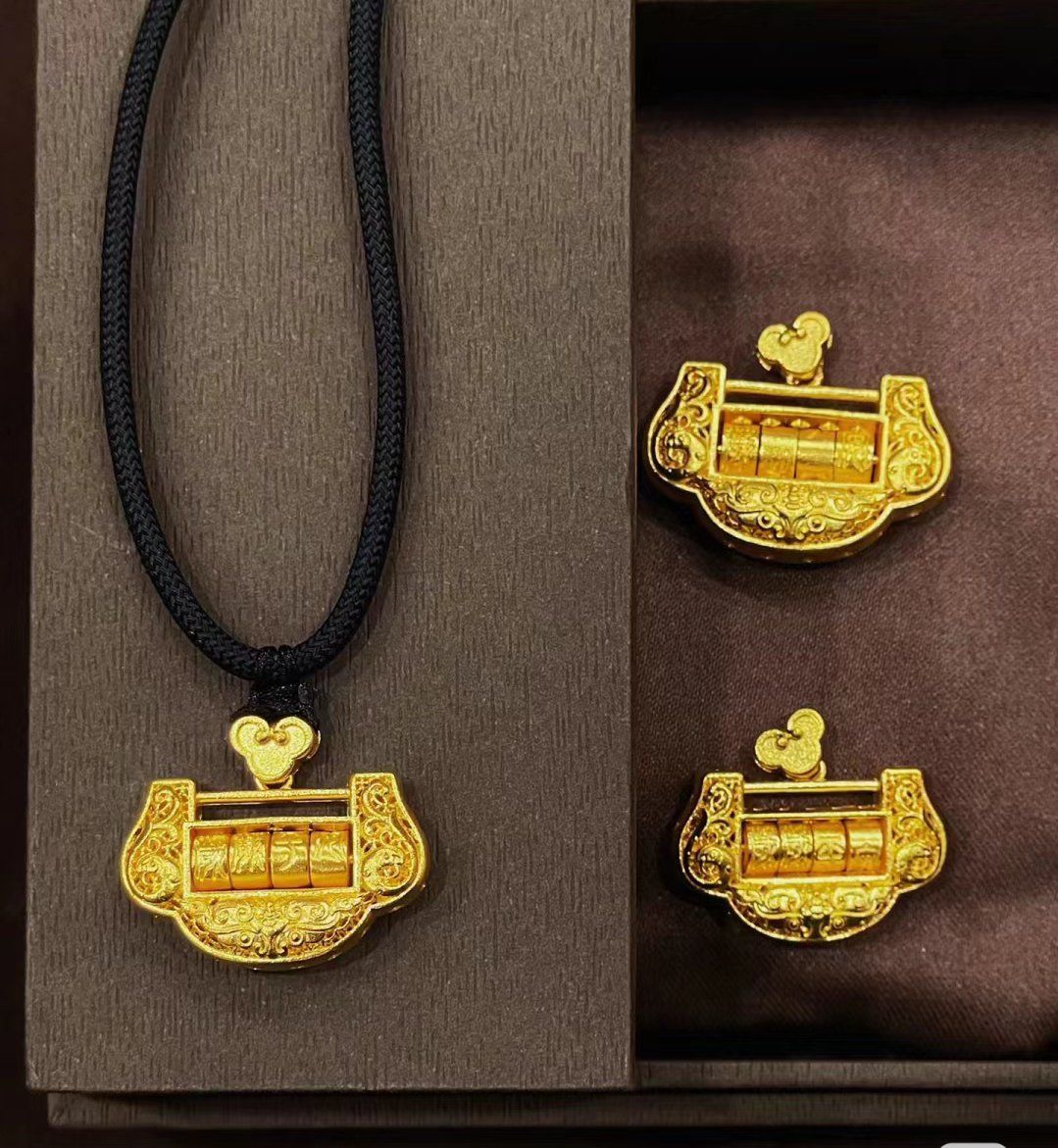 中国黄金 岁岁平安锁✨✨✨