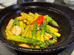 吱吱鲜芦笋-朴墅(西湖青芝坞店·杭帮菜·家宴.14年的店)