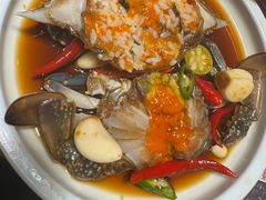 -草家酱蟹炭火烤肉店(珲春南路二店)