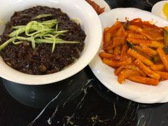 鱼饼炒年糕-桃园中华料理炸酱面(燕儿岛路店)