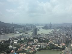 -澳门旅游塔360°旋转餐厅
