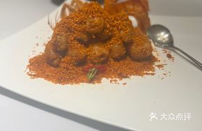 Golden Egg Yolk Shrimp Balls