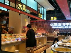 自助取餐区-牛排叔叔自助餐厅(太原万达店)