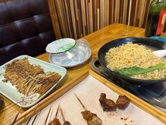-特色油边心管烤串