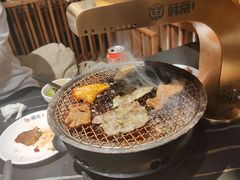 -韩京炭火烤肉自助料理(柯桥万达店)