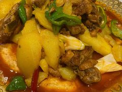 大盘鸡拌面-刀郎牛肉面新疆餐厅·烧烤(清真通州珠江国际城店)