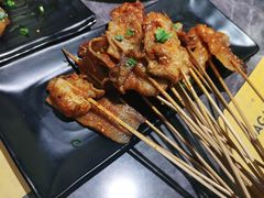 炭烤五花肉-嘎嘎鸭脑壳(蜀汉路店)