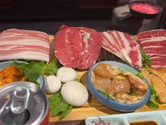 -明洞阿姨·韩式酱蟹烤肉·创意料理(三元桥店)