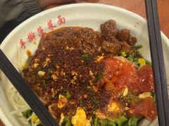 -手擀菠菜面(西康路店)