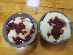 红豆白雪冰豆花-人和水上飘(第一家店)