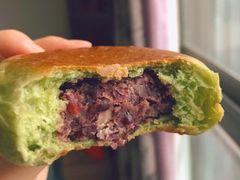 抹茶红豆小饼-稻田秋日式面包