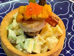 甜虾牛油果芒果塔可-塞纳河法国餐厅(唐延路店)