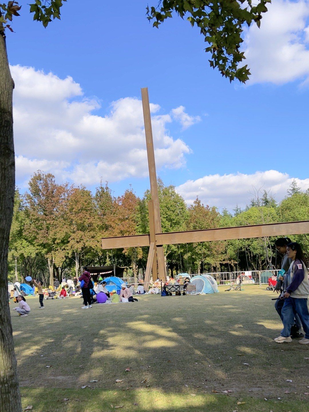 n#徐汇华泾公园#周末公园遛娃#上海遛娃好去处