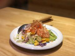 和风三文鱼沙拉-爱米粒家