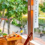 坐拥超美园林景色的韩风cafe☕