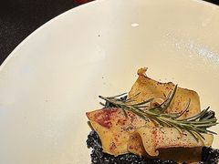鱿鱼王鲜墨鱼汁烩意大利米饭-小火花·干式熟成牛排馆Spark SteakHouse(剑桥郡店)