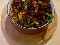 宫爆板筋-山石榴·贵州菜(丰盛里店)