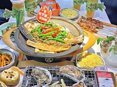 -鸣记脆皮烤鱼·海鲜烤鱼(三八广场店)