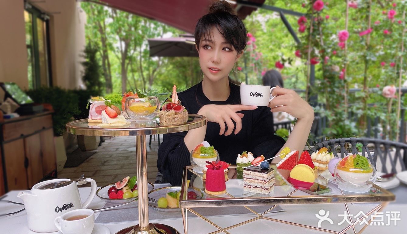 沪上花园露台下午茶Ombra华丽来袭