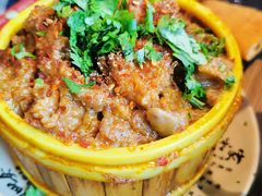 粉蒸肥肠-肖四女乐山跷脚牛肉(世博源店)