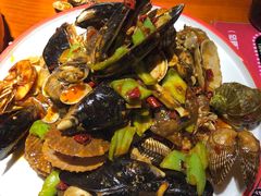 -二姐家三个拿手菜·北塘海鲜·大馅锅贴王(成林道店)