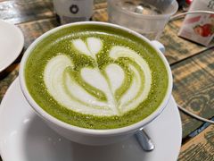 冰绿茶拿铁-Cafe Alice咖啡爱丽丝(奥城店)