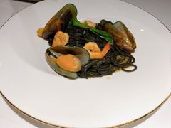 龙虾汁墨鱼细面-燃扒房Steakhouse(皇庭店)