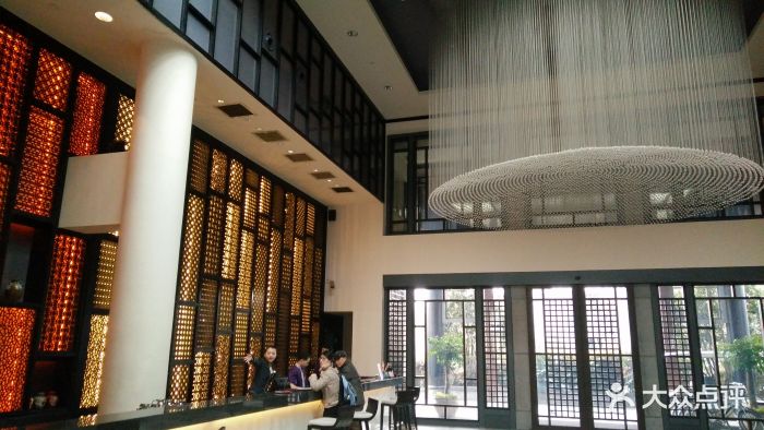 杭州西溪悦椿度假酒店大堂图片