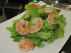 凉瓜虾仁-院落创意菜