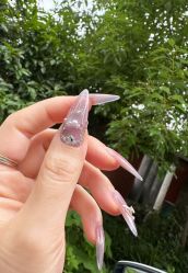 -孔雀手美甲美睫护理