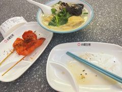 油豆腐百叶包粉丝汤-小杨生煎(湟普汇店)