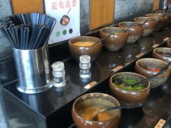 自助调料区-呷哺呷哺 蔬菜畅吃(中发百旺店)