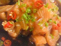 捞汁三文鱼-小郭私房菜·海肠捞饭店(学士街店)
