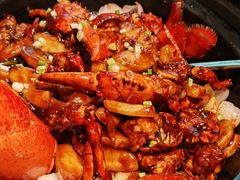 波士顿龙虾炒年糕-玫瑰厅上海菜(兴国路店)