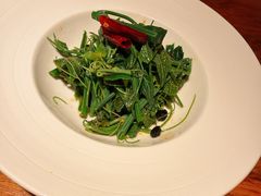 木姜子油拌苗菜-庆春朴门