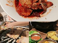 -草家酱蟹炭火烤肉店(珲春南路一店)