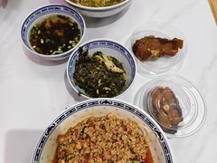 辣肉糜雪竹笋肉丝双浇面-鲁达面馆本帮风味(共康东路店)