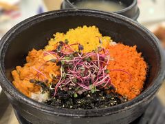 石锅鱼籽拌饭-海兰江石锅饭(水上店)